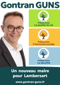 Gontran GUNS, un nouveau maire pour Lambersart