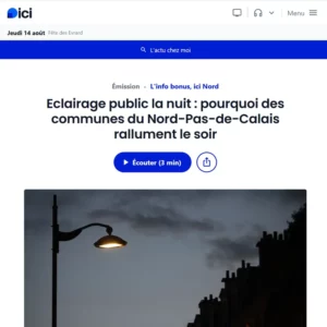 Partout, les communes rallument la lumière : un éclairage LED peu coûteux, qui dissuade la délinquance, renforce le sentiment de sécurité et améliore le quotidien des habitants.