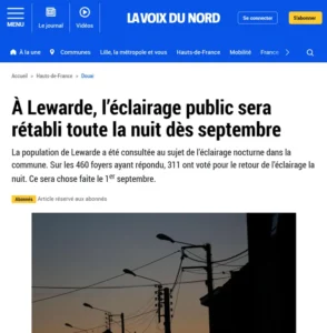 Partout, les communes rallument la lumière : un éclairage LED peu coûteux, qui dissuade la délinquance, renforce le sentiment de sécurité et améliore le quotidien des habitants.