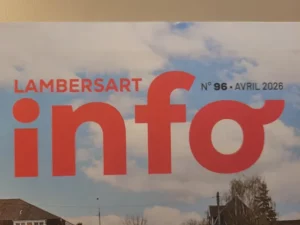 Couverture du magazine municipal de Lambersart d’avril 2026, dans lequel Gontran Guns publie sa première tribune en tant que conseiller municipal d’opposition.